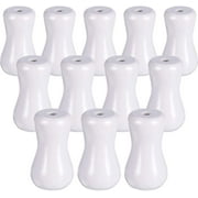 12 Pcs White Wooden Cord Tassel Window Blind Cord Knobs Drops Pull End For Blinds Or Shades