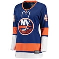 thumbnail image 2 of Women's Fanatics Jean-Gabriel Pageau Blue New York Islanders Breakaway Player Jersey, 2 of 3
