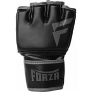 Forza Sports Vinyl Training Gloves - XS - Black/Gray