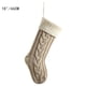 thumbnail image 1 of Calcetines navideños tejidos con cable de 18 ", decoraciones navideñas familiares, medias navideñas colgantes 2023, 1 of 4