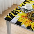 thumbnail image 5 of Acheng Sunflower Square Tablecloth 100% Polyester Fiber 52*52, 5 of 8