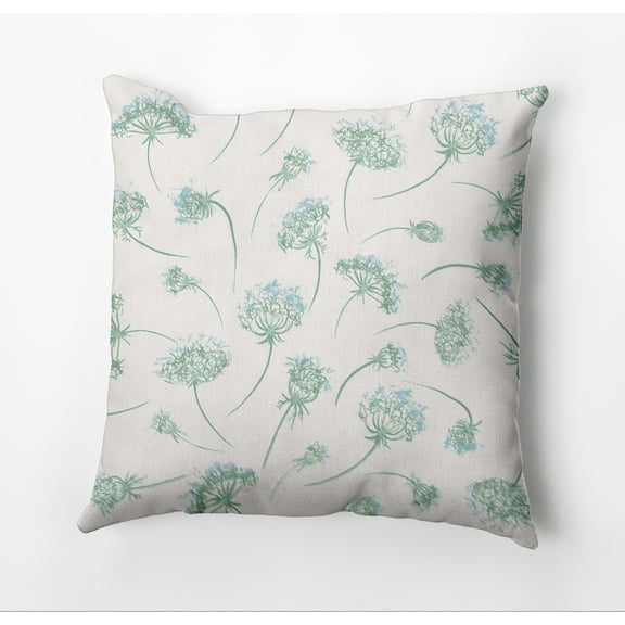 Simply Daisy Wishing Flowers Outdoor Pillow