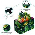 Saint Patrick's Day Large Capacity Oxford Cloth Picnic Basket Reusable