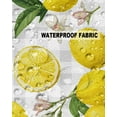 thumbnail image 5 of Outdoor Pillow Covers Pack of 2, Summer Lemon Flower Leaves Waterproof Throw Pillowcase Cushion Cases, Grey White Plaid Lattice Decorative Pillow Cover for Couch Sofa Home Bed Patio, 5 of 6