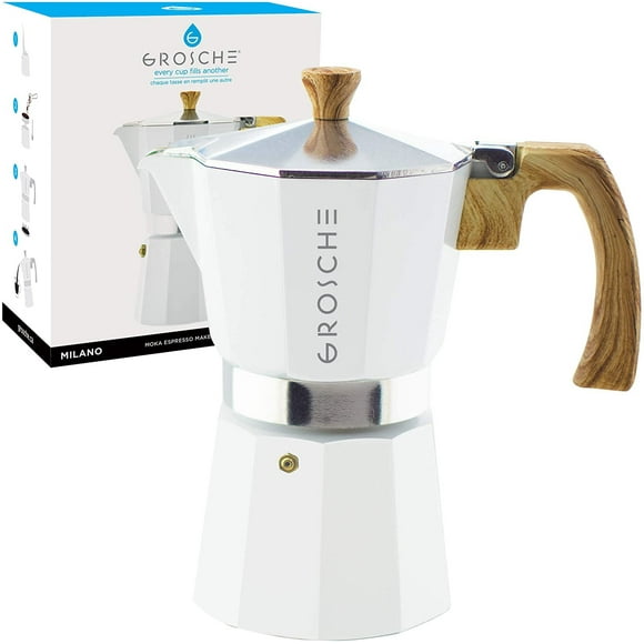 GROSCHE Milano Stovetop Espresso Maker Moka Pot 6 espresso C GROSCHE GROSCHE