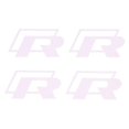 thumbnail image 1 of 4 Pcs pour Golf R Qualité Étrier de Frein Autocollants Graphiques Autocollants Accessoires de Stylisation de Siège de Course, 1 of 5