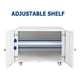 thumbnail image 2 of Blanca mobile printer stand con almacenamiento para oficina en casa metal mesa con estante y file cabinets on wheels suitable para 3d printers, 2 of 7