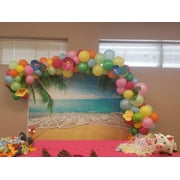 7x5ft Tropical Beach Backdrop Summer Backdrop Palm Island Seaside Leaf Backdrop Party Photography Prop