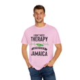 thumbnail image 4 of Novelty Jamaica Heartbeat Leisure Lover Getaway Enthusiast Hilarious Jamaican Break National Banner Devotee Unisex Garment-Dyed T-shirt, 4 of 4