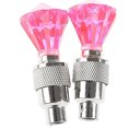 thumbnail image 1 of UDIYO 2Pcs Luminous Tire Valve Caps with LED Flashing Light for Car Bicycle Motorcycle, 1 of 7