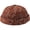 Brown, variant on Unisex Vintage Rolled Cuff Brimless Docker Hat, Sailor Skull Cap Beanie for Men Women
