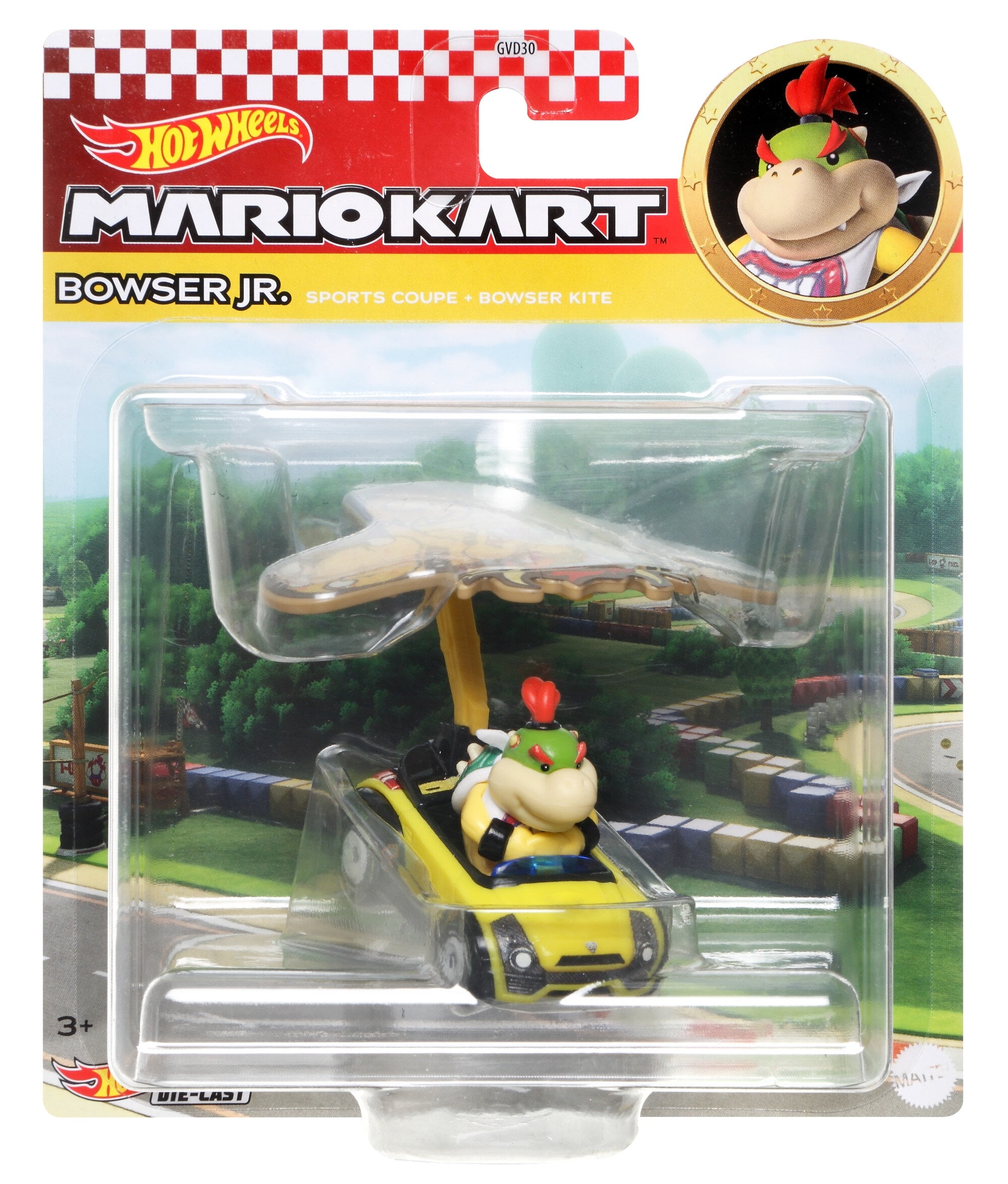 Hot Wheels Mario Kart Bowser Junior Sports Coupe 