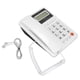 thumbnail image 2 of Teléfono De Escritorio Con Cable, Función De Rellamada De Teléfono Con Cable De Hotel Seleccionable De Tono De Llamada FSK&nbsp;DTMF Para Oficina, 2 of 8