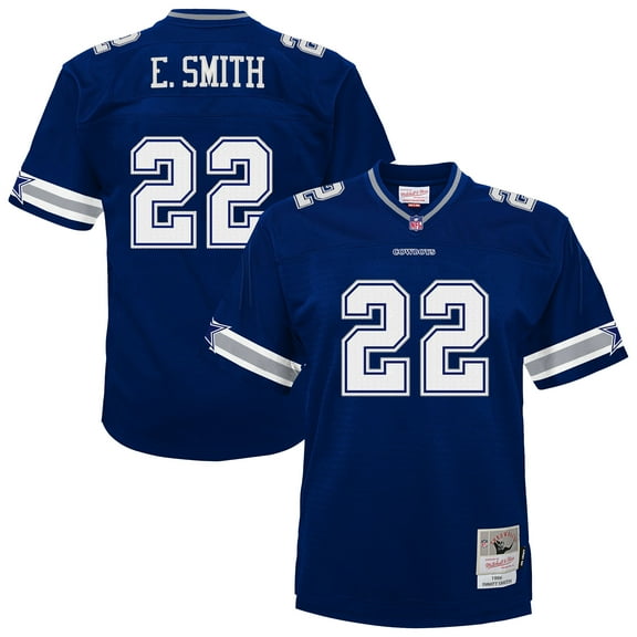 Infant Mitchell & Ness Emmitt Smith Navy Dallas Cowboys 1996 Retired Legacy Jersey