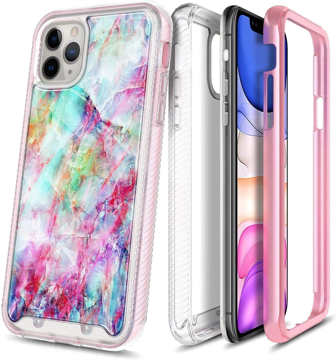 Onn Lilac Abstract Art Phone Case For Iphone 11 Iphone Xr Walmart Com
