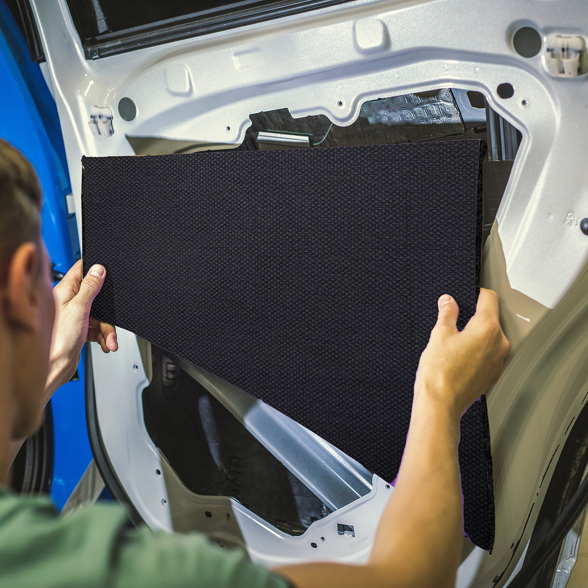 Dynamat DynaCore ½” Thick Lightweight Black Thermo-Acoustic Insulating Fiber for Cars, Trucks, Boats, RVs & More – Dissipates Sound & Absorbs Heat – 32" x 54" sheet, 12 sq ft of Coverage