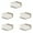 Beige, variant on Set of 5 Wheat Hexagonal Tray Serving Dishes,Simple Wheat Straw Hexagonal Serving Food Trays for Dessert,Snacks,Melon Tray,Party Buffet-Blue