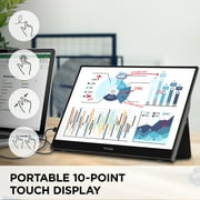 ViewSonic TD1655 15.6 Portable 1080p IPS Touch Monitor