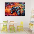 thumbnail image 3 of Stupell Industries Contemporary Gaming Swirl Controller Energy Canvas Art, 45 x 30, by Creative Studio, 3 of 8