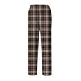 thumbnail image 7 of Homeyce Mens Fleece Pajama Pants Plaid Adjustable Drawstring Sleepwear with Pockets Fluffy Soft Warm Relaxed Fit Sleep Pant Flannel Fleece Pj Bottoms,Red M, 7 of 7