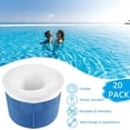 thumbnail image 2 of Pool Filter Socks for Above Ground and In-Ground Pools, Easy to Use and Reuse Ultra Fine Mesh Screen, Superior Filtration Power Reusable Skimmer Basket Liners (20 Pcs), 2 of 5