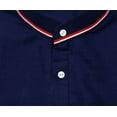 thumbnail image 7 of Atasi Men's Blue Designer Kurta Pyjama Set Long Cotton Shirt Wear-Small, 7 of 7