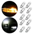 thumbnail image 1 of 10-Pack T10 High Bright COB lighting led Bulbs Replacement for Car Interior Lights License Plate Accessories Parts Yellow Lighting, 1 of 8