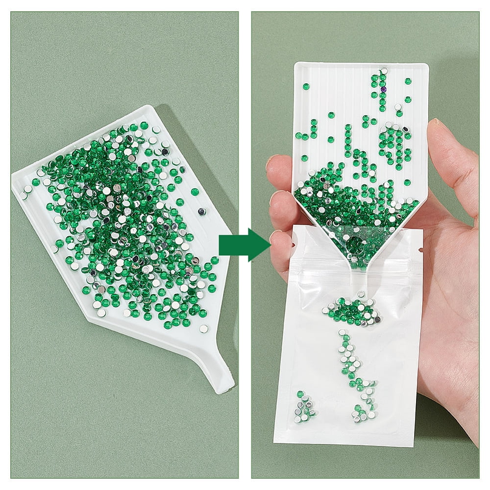Diamond Art Painting Storage Bag Art Beads Accessories Bead Organizer Tool Kit with Paper Blank Sticker Plastic Painting Point Drill Pen