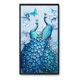 thumbnail image 1 of Cuadros Decorativos Kit de lienzo de punto de cruz de pavo real azul estampado DIY de 11 quilates (D Likrtyny embutido en tela, 1 of 7