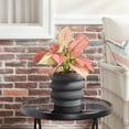 thumbnail image 4 of Better Homes & Gardens 6" Ceramic Bubble Planter Pot-Black, 4 of 7