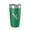Green, variant on Burke Lake Map Tumbler Travel Mug Insulated Laser Engraved Coffee Cup Virginia 20 oz Light Blue