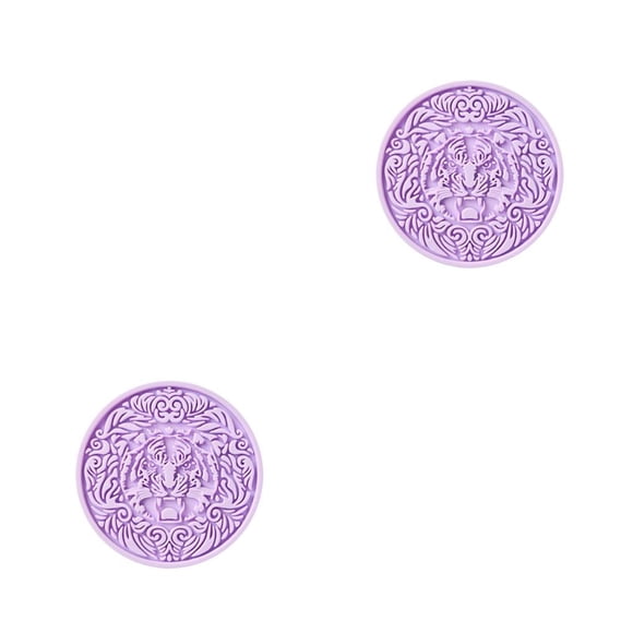 Injueey Posavasos resistente al calor Silicona Color morado