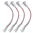 thumbnail image 3 of 4 Ensembles de LED Rondes Pré-Câblées Étanches 2 Couleurs Anode Commune 12mm 3-6V (Rouge et Vert) shenmo, 3 of 10