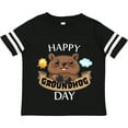 thumbnail image 3 of Inktastic Happy Groundhog Day Cute Boys or Girls Toddler T-Shirt, 3 of 5