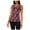 Purple, variant on TOMMY HILFIGER Womens Purple Floral Jewel Neck Top  Size: XS