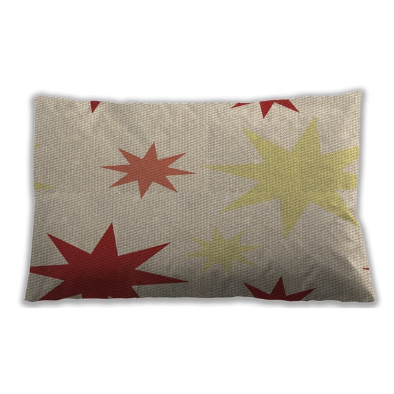 Ahgly Company Indoor Rectangular Contemporary Lumbar Throw Pillow, 13 inch by 19 inch