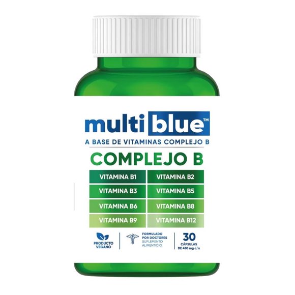 Suplemento alimenticio MultiBlue 30 cápsulas 450 mg c/u