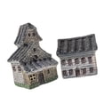 thumbnail image 4 of 2 estatuas de casas, decoraciones para acuarios, decoraciones para peceras, esculturas de casas de campo, decoración para macetas de jardín de bonsáis, 4 of 9