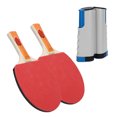thumbnail image 1 of Ensemble de Tennis de Table Portable Filet Télescopique Raquettes Accessoires d'Entraînement, 1 of 8