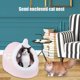 thumbnail image 5 of Cama cerrada para gatos Tienda de campaña antideslizante para el invierno Cesta pequeña para perros acogedora (Rosa L) Ndcxsfigh Para estrenar, 5 of 9