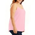 thumbnail image 5 of ShiShine Plus Size Camisole for Women Sleeveless Crew Neck Spaghetti Strap Cami Tank Top Undershirts, 5 of 7