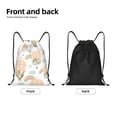 thumbnail image 5 of Kdxio Air Balloon and Flower Print Drawstring Backpack Bag,Waterproof Draw String Back Sack, Gym Drawstring Bags Swim Bag For Unisex, 5 of 9