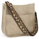 thumbnail image 1 of Bandolera Viva Terry de piel vegana con hombros a la moda, 1 of 6