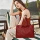 thumbnail image 4 of Bolso De Hombro De Pu Bolso de mano rojo de gran capacidad para mujer, moderno, informal, tipo bandolera con cartera (1 unidad) JASKFLY, 4 of 7