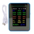 thumbnail image 2 of Medidor de del Aire 12 en 1 Wifi CO2 TVOC HCHO TEMP TEMP Humid Smart Battery Con Pantalla de TIempo, 2 of 7