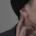 thumbnail image 2 of LYMAYTER Stud Earrings Ear Studs - Punk Hip Hop, Detachable, for Men, 2 of 6