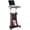 Chocolate, variant on Sit-to-Stand Mobile Medical Laptop Computer Cart, Black, Adjustable Height, B005