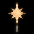 thumbnail image 3 of Northlight 11" Lighted 8 Point Bethlehem Star Christmas Tree Topper - Clear Lights , Green Wire, 3 of 6