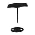 thumbnail image 2 of 2pcs Canoe Handles, Side Mount Black Comfortable Grip Boat Carry Handles Nylon  For Boat For Kayak, 2 of 7