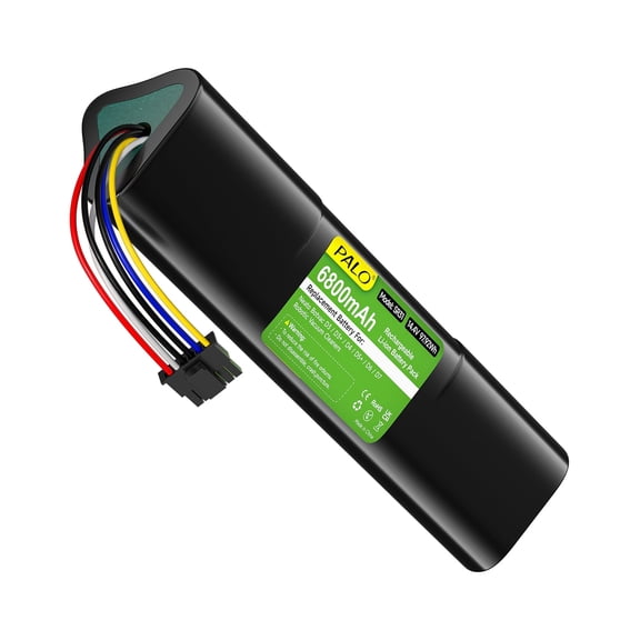 Robot Vacuum Cleaner Battery for Neato D7 D6 D5 D4 D3 Robotic Vacuum Cleaners,Model D3  D301 D303 D5  D502 D503 D701 D702 D703 D705, Part Number 205-0011 205-0013 205-0028-6800mAh